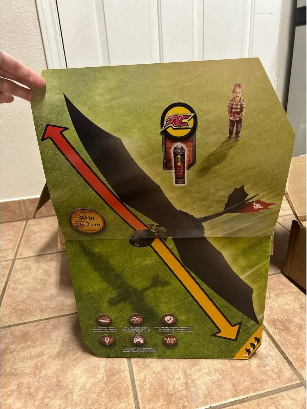 How to Train Your Dragon Real Flying RC Toothless Walmart Exclusive New